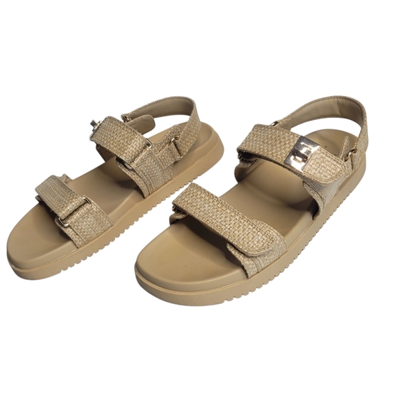 A New Day Jonie Chunky Strap Sandals Size 10 - Picture 2 of 7